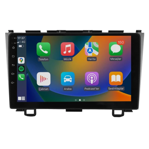 HONDA CRV 2007-2012 UYUMLU 2 GB RAM 32 GB HAFIZA ANDROID MULTIMEDIA TEYP ürün görseli 1