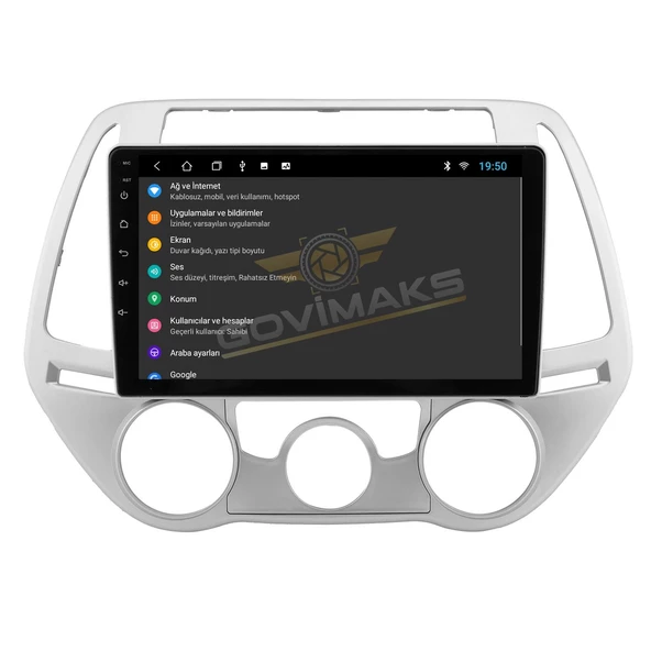 GOVİMAKS HYUNDAİ İ20 2009-2014 8 GB RAM 128 GB HAFIZA ANDROID MULTIMEDIA TEYPP1.... - Resim 10