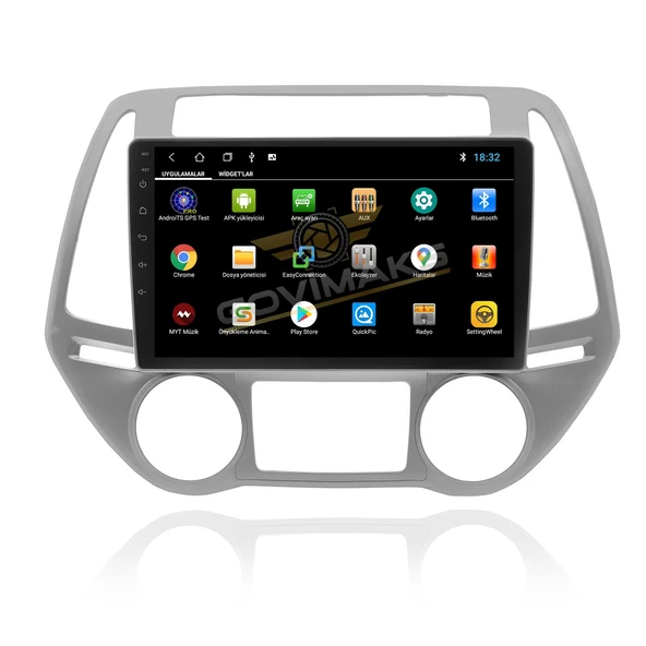 GOVİMAKS HYUNDAİ İ20 2009-2014 6 GB RAM 128 GB HAFIZA ANDROID MULTIMEDIA TEYP G411 - 2