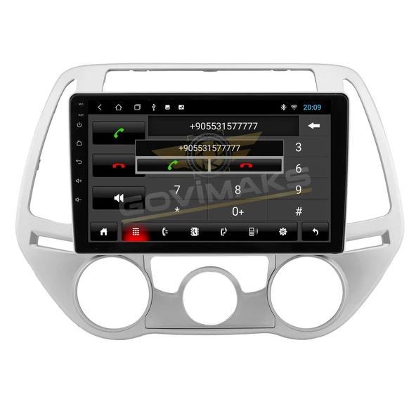 GOVİMAKS HYUNDAİ İ20 2009-2014 8 GB RAM 128 GB HAFIZA ANDROID MULTIMEDIA TEYPP1.... - Resim 4