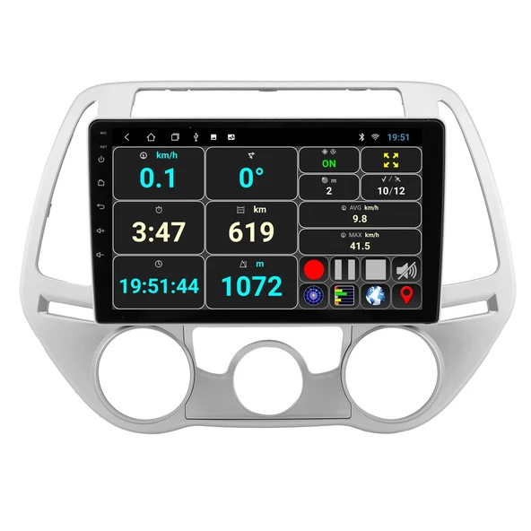 GOVİMAKS HYUNDAİ İ20 2009-2014 6 GB RAM 128 GB HAFIZA ANDROID MULTIMEDIA TEYP.41FG.. - Resim 10