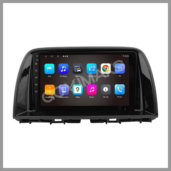 GOVİMAKS MAZDA CX-5 2013 2016 PIANO BLACK  8 GB RAM 128 GB HAFIZA ANDROID MULTIMEDIA TEYP - 8