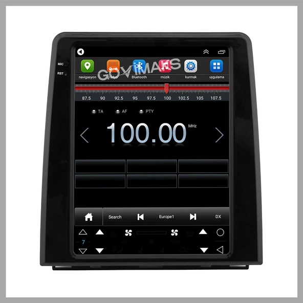 GOVİMAKS RENAULT CLIO 5  2021-2023  6 GB RAM 128 GB HAFIZA ANDROID MULTIMEDIA TEYP - Resim 7