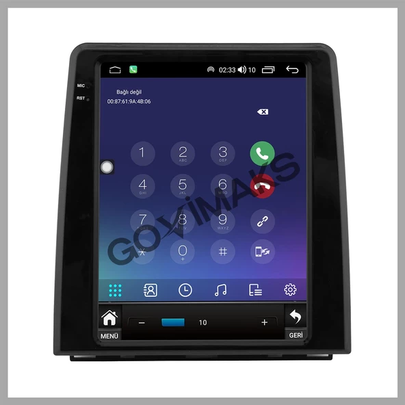 GOVİMAKS RENAULT CLIO 5  2021-2023  6 GB RAM 128 GB HAFIZA ANDROID MULTIMEDIA TEYP - Resim 9