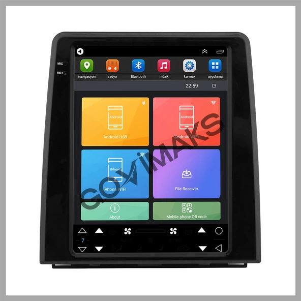 GOVİMAKS RENAULT CLIO 5  2021-2023  6 GB RAM 128 GB HAFIZA ANDROID MULTIMEDIA TEYP - Resim 2