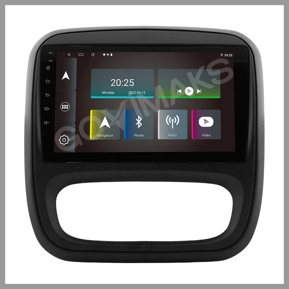 RENAULT TRAFIC  2015-2021 UYUMLU 6 GB RAM 128 GB HAFIZA ANDROID MULTIMEDIA TEYP - Resim 9