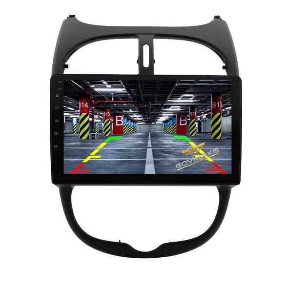 GOVİMAKS PEUGEOT 206 2002-2010 4GB RAM 64 GB HAFIZA ANDROID MULTIMEDIA TEYP - Resim 4