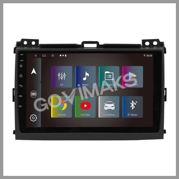 GOVİMAKS TOYOTA LAND CRUISER  2004-2009  6 GB RAM 128 GB HAFIZA ANDROID MULTIMEDIA TEYP - 2