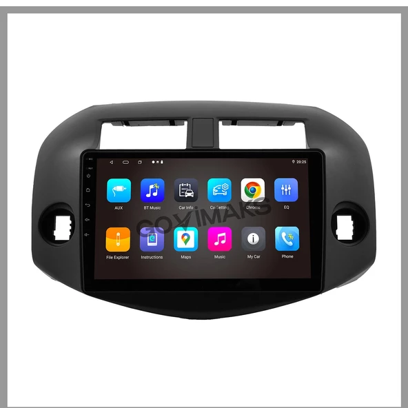 TOYOTA RAV 4 2007-2012 UYUMLU 6 GB RAM 128 GB HAFIZA ANDROID MULTIMEDIA TEYP - Resim 7