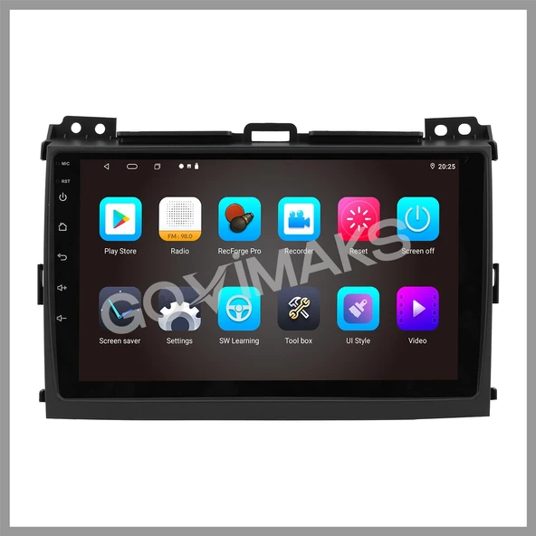 GOVİMAKS TOYOTA LAND CRUISER  2004-2009  4 GB RAM 64 GB HAFIZA ANDROID MULTIMEDIA TEYP - 7