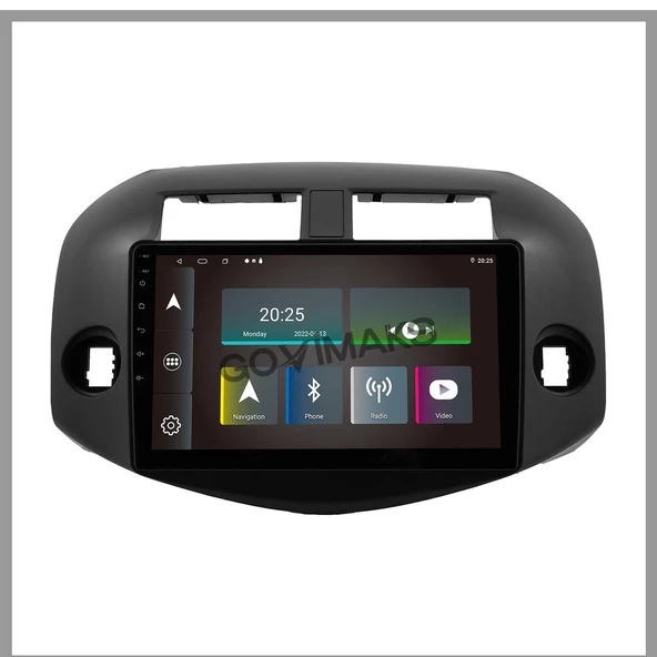 TOYOTA RAV 4 2007-2012 UYUMLU 6 GB RAM 128 GB HAFIZA ANDROID MULTIMEDIA TEYP - Resim 9