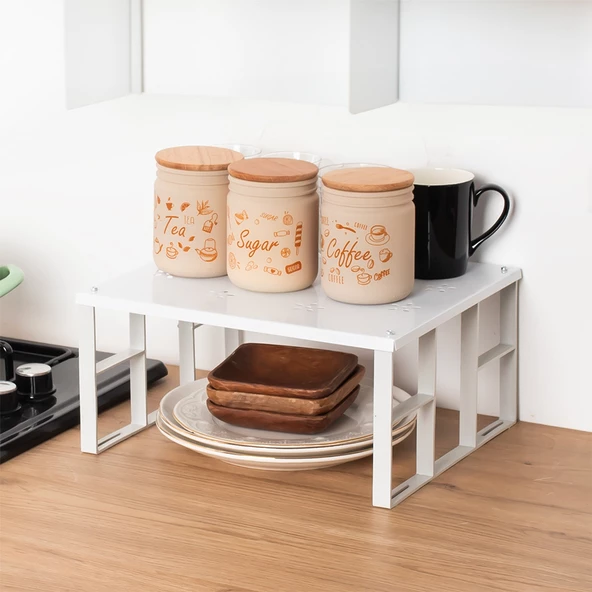 Porsima Org-01 Dolap Içi Çok Amaçlı 15,5x27,5x31,5 Cm Raf Düzenleyici - 2