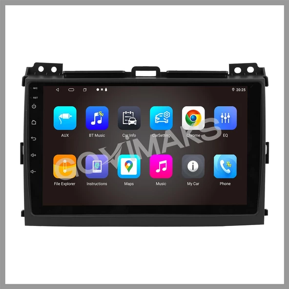 TOYOTA LAND CRUISER  2004-2009 UYUMLU 8 GB RAM 128 GB HAFIZA ANDROID MULTIMEDIA TEYP - Resim 7