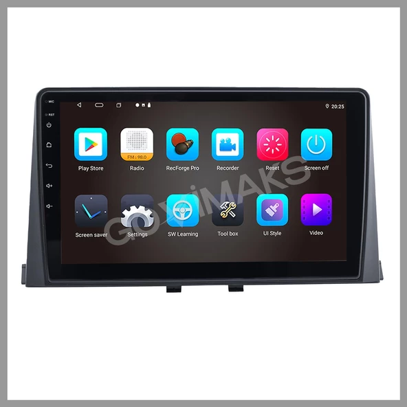 CİTROEN BERLİNGO 2019-2021 UYUMLU 4 GB RAM 64 GB HAFIZA ANDROİD MULTIMEDIA TEYP - Resim 3