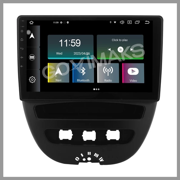 CITROEN C1 2007-2013 UYUMLU 6 GB RAM 128 GB HAFIZA ANDROID MULTIMEDIA TEYP - Resim 11