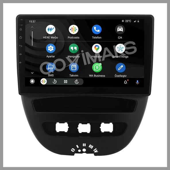 CITROEN C1 2007-2013 UYUMLU 6 GB RAM 128 GB HAFIZA ANDROID MULTIMEDIA TEYP - Resim 2