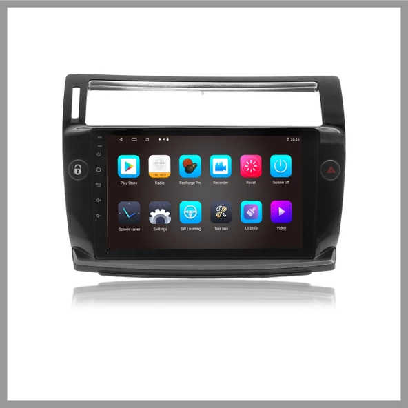 CITROEN C4 2005-2010 UYUMLU SİYAH 6 GB RAM 128 GB HAFIZA ANDROID MULTIMEDIA TEYP - Resim 6