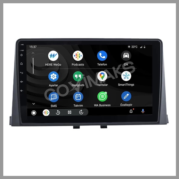 CİTROEN BERLİNGO 2019-2021 UYUMLU 4 GB RAM 64 GB HAFIZA ANDROİD MULTIMEDIA TEYP - Resim 2