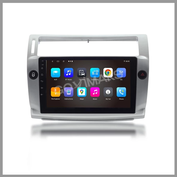 CITROEN C4 2005-2010 UYUMLU GRI 8 GB RAM 128 GB HAFIZA ANDROID MULTIMEDIA TEYP - Resim 3