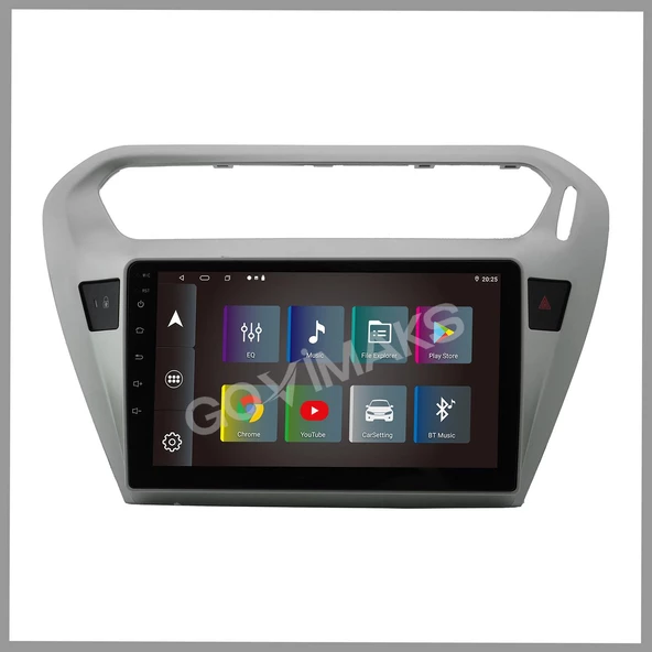 CITROEN C-ELYSEE 2012-2023 UYUMLU 8 GB RAM 128 GB HAFIZA ANDROID MULTIMEDIA TEYP - Resim 3