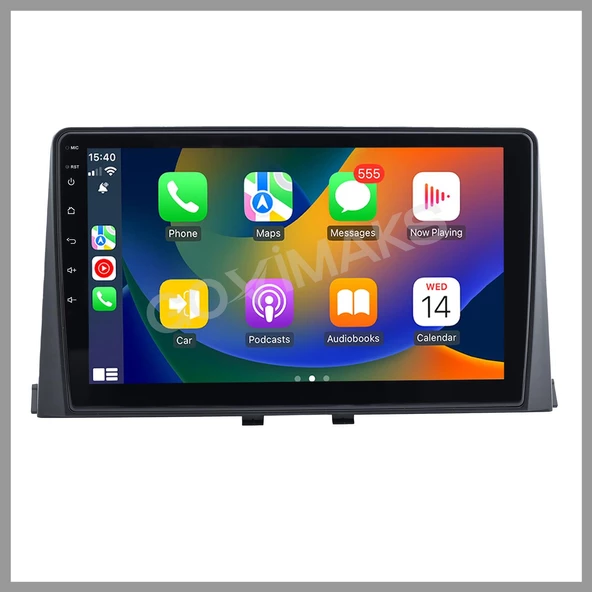 GOVİMAKS CİTROEN BERLİNGO 2019 - 2021 8  GB RAM 128 GB HAFIZA ANDROİD MULTIMEDIA TEYP