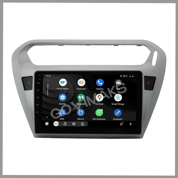 CITROEN C-ELYSEE 2012-2023 UYUMLU 8 GB RAM 128 GB HAFIZA ANDROID MULTIMEDIA TEYP - Resim 9