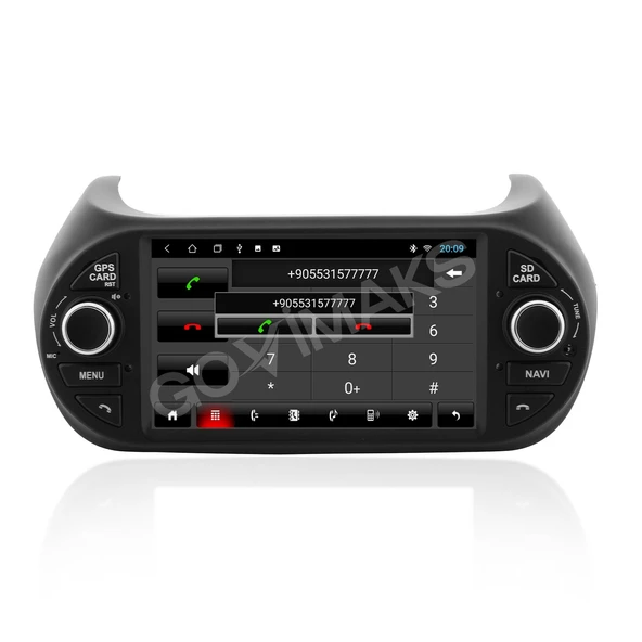 GOVİMAKS CITROEN NEMO 2008-2017  7 INCH 2 GB RAM 32 GB HAFIZA ANDROID MULTIMEDIA TEYP - 4