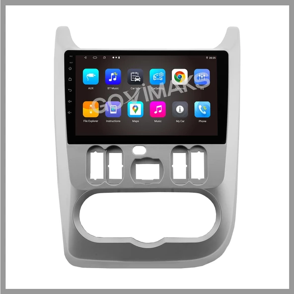 DACIA SANDERO/DUSTER 2010-2013 UYUMLU 8 GB RAM 128 GB HAFIZA ANDROID MULTIMEDIA TEYP - Resim 8