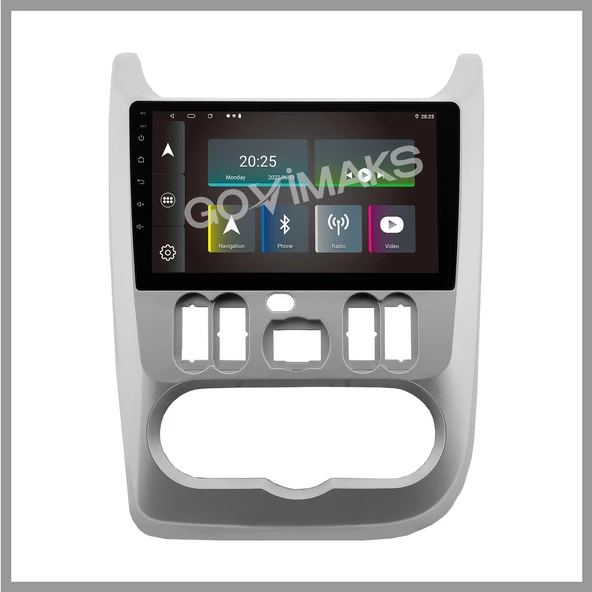 DACIA SANDERO/DUSTER 2010-2013 UYUMLU 8 GB RAM 128 GB HAFIZA ANDROID MULTIMEDIA TEYP - Resim 7