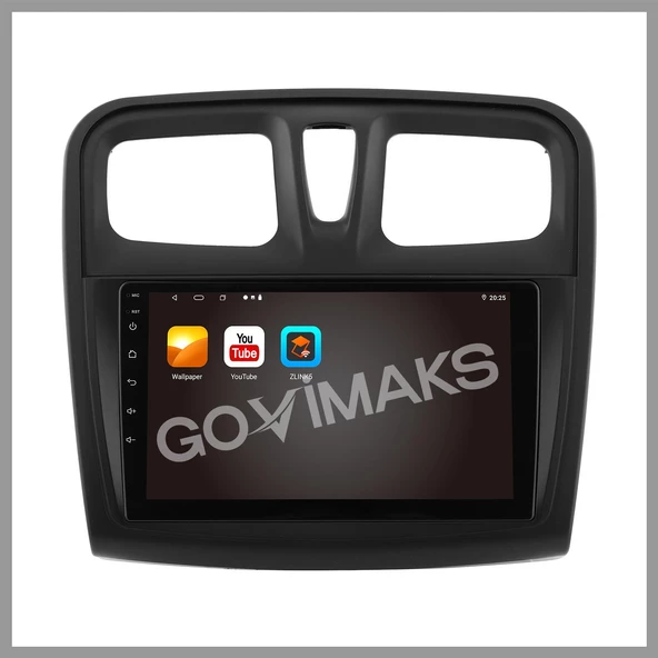 GOVİMAKS DACIA SANDERO LOGAN 2015-2018 6 GB RAM 128 GB HAFIZA ANDROID MULTIMEDIA TEYP - 9