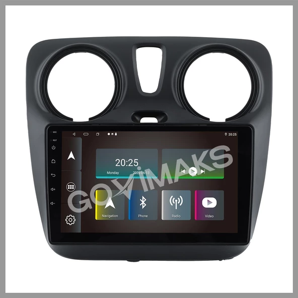 GOVİMAKS DACIA DOKKER 2013-2021 8 GB RAM 128 GB HAFIZA ANDROID MULTIMEDIA TEYP - 8
