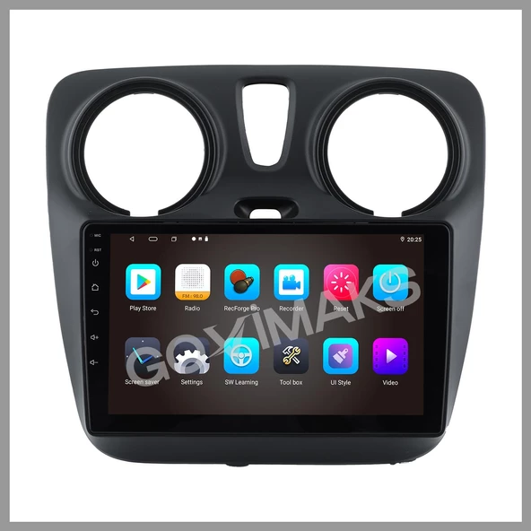 DACIA DOKKER 2013-2021 UYUMLU 6 GB RAM 128 GB HAFIZA ANDROID MULTIMEDIA TEYP - Resim 3