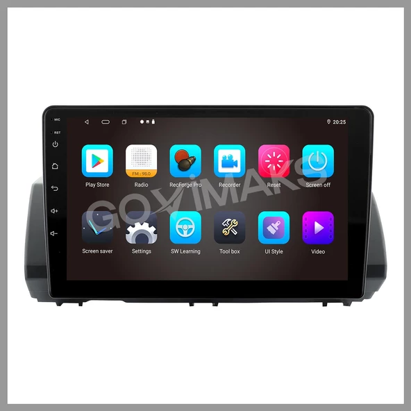 DACIA SANDERO STEPWAY 2021-2023 UYUMLU 4 GB RAM 64 GB HAFIZA ANDROID MULTIMEDIA TEYP - Resim 2