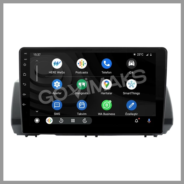 DACIA SANDERO STEPWAY 2021-2023 UYUMLU 6 GB RAM 128 GB HAFIZA ANDROID MULTIMEDIA TEYP - Resim 8