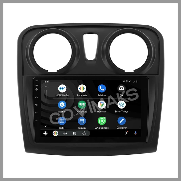 DACIA SANDERO 2013-2021 UYUMLU 4 GB RAM 64 GB HAFIZA ANDROID MULTIMEDIA TEYP - Resim 3