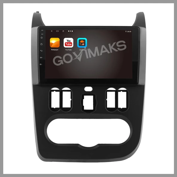 GOVİMAKS DACIA DUSTER SİYAH 2010-2013 2 GB RAM 32 GB HAFIZA ANDROID MULTIMEDIA TEYP - 7