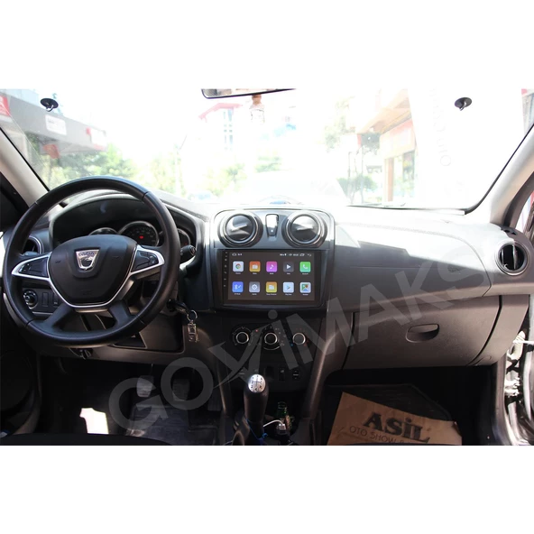 DACIA SANDERO 2013-2021 UYUMLU 6 GB RAM 128 GB HAFIZA ANDROID MULTIMEDIA TEYP - Resim 6