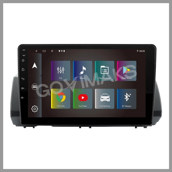 DACIA SANDERO STEPWAY 2021-2023 UYUMLU 6 GB RAM 128 GB HAFIZA ANDROID MULTIMEDIA TEYP - Resim 2