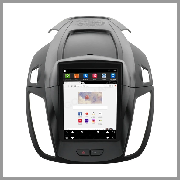 FORD KUGA C-MAX UYUMLU TESLA 6 GB RAM 128 GB HAFIZA ANDROID MULTIMEDIA TEYP - Resim 3