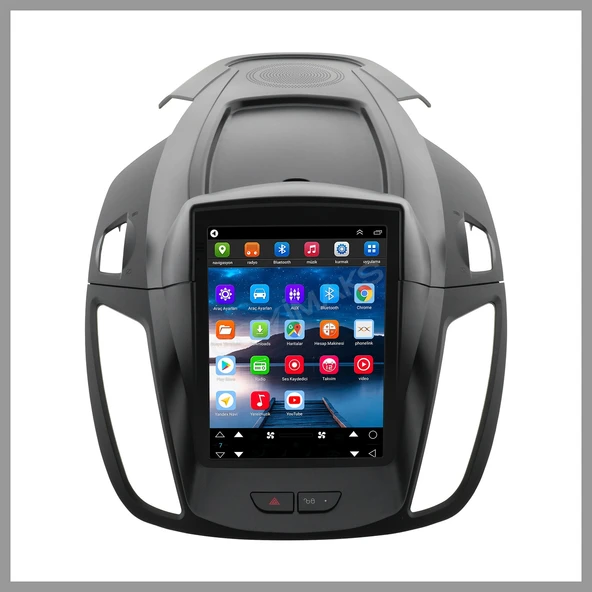 FORD KUGA C-MAX UYUMLU TESLA 4 GB RAM 64 GB HAFIZA ANDROID MULTIMEDIA TEYP - Resim 2