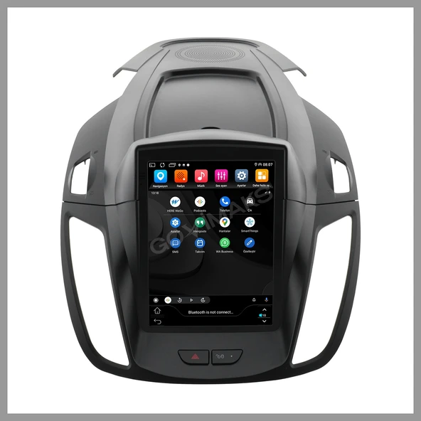 FORD KUGA C-MAX UYUMLU TESLA 2 GB RAM 32 GB HAFIZA ANDROID MULTIMEDIA TEYP - Resim 4