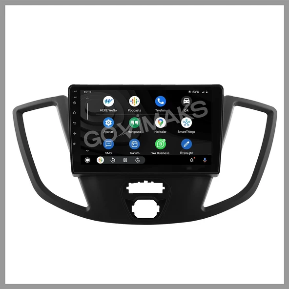 GOVİMAKS FORD TRANSİT 2017-2019  6 GB RAM 128 GB HAFIZA ANDROID MULTIMEDIA TEYPYP - 2