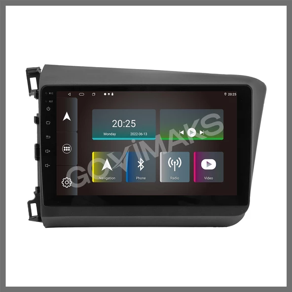 HONDA CIVIC FB7 2012-2015 UYUMLU 6 GB RAM 128 GB HAFIZA ANDROID MULTIMEDIA TEYP - Resim 8