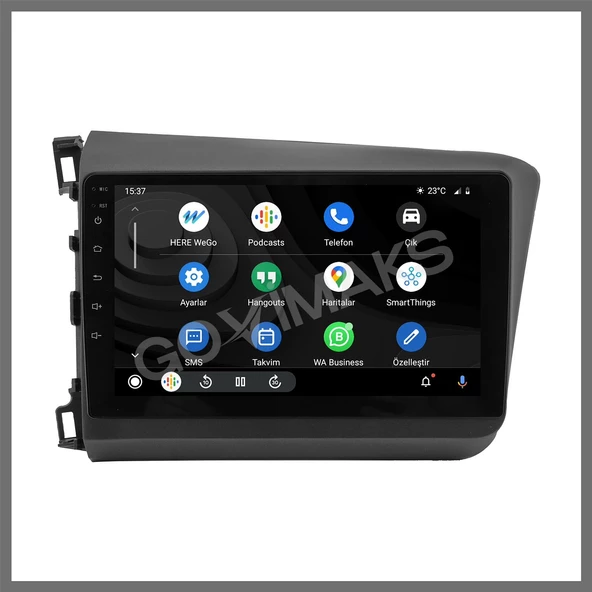 HONDA CIVIC FB7 2012-2015 UYUMLU 6 GB RAM 128 GB HAFIZA ANDROID MULTIMEDIA TEYP - Resim 9