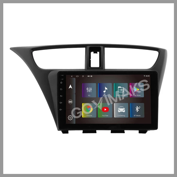 GOVİMAKS HONDA CIVIC 2012-2017 8 GB RAM  128 GB HAFIZA ANDROID MULTIMEDIA TEYP - 6