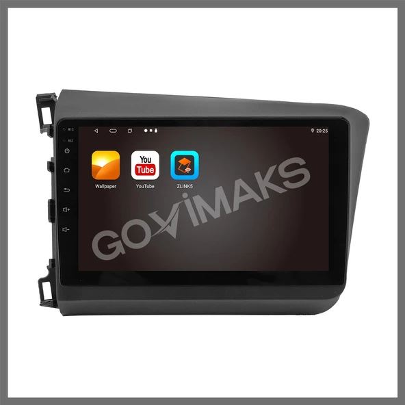 GOVİMAKS HONDA CIVIC  FB7  2012-2015  8 GB RAM 128 GB HAFIZA ANDROID MULTIMEDIA TEYP - 7