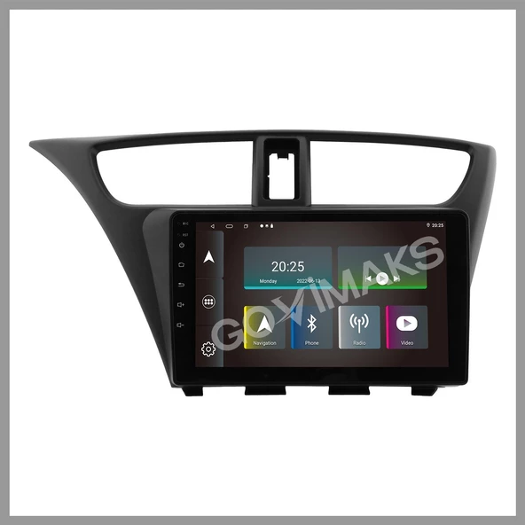 HONDA CIVIC 2012-2017 UYUMLU 6 GB RAM  128 GB HAFIZA ANDROID MULTIMEDIA TEYP - Resim 8