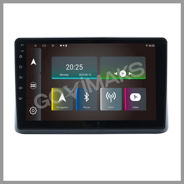 HONDA CITY 2021-2022 UYUMLU 4 GB RAM 64 GB HAFIZA ANDROID MULTIMEDIA TEYP - Resim 6