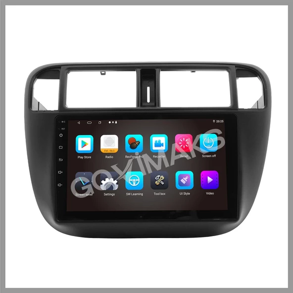 GOVİMAKS HONDA IES 1996-2001 8 GB RAM 128 GB HAFIZA ANDROID MULTIMEDIA TEYP - Resim 2