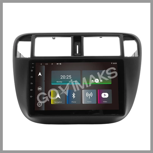 GOVİMAKS HONDA IES 1996-2001 4 GB RAM 64 GB HAFIZA ANDROID MULTIMEDIA TEYP - Resim 10